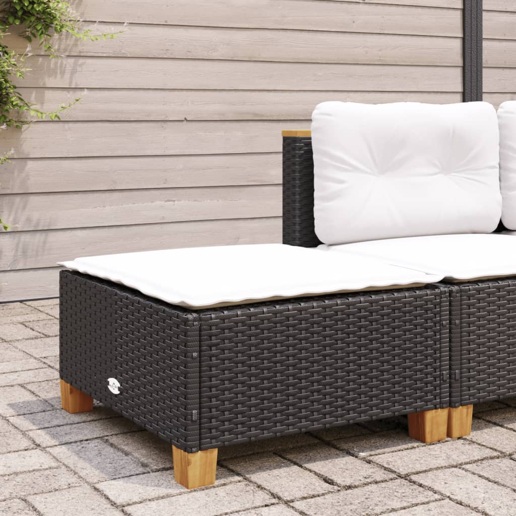 8721012311534_g_en_hd_1 vidaXL Garden Stool with Cushion Black 63.5x56x32 cm Poly Rattan - Image 3