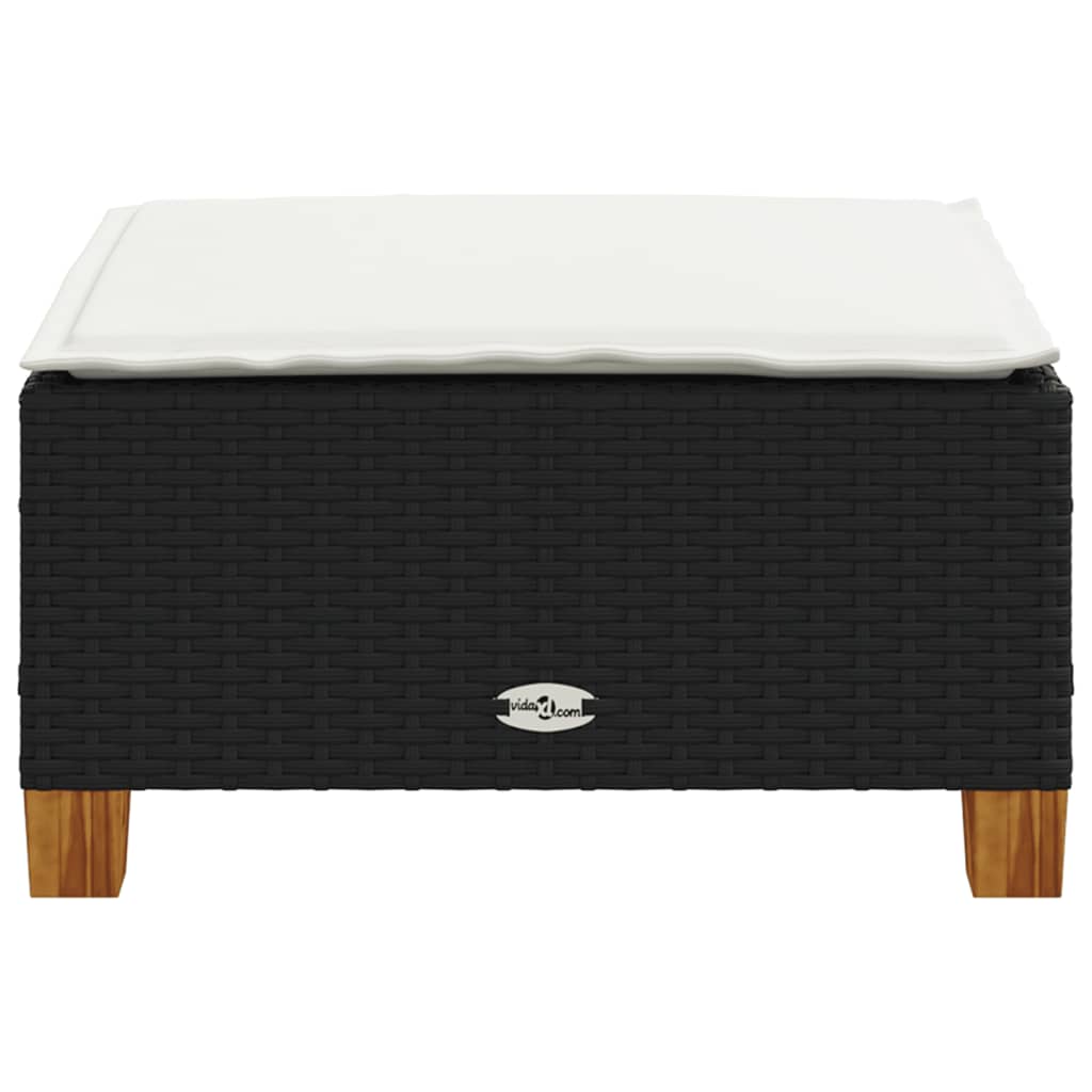 8721012311534_g_en_hd_3 vidaXL Garden Stool with Cushion Black 63.5x56x32 cm Poly Rattan - Image 5