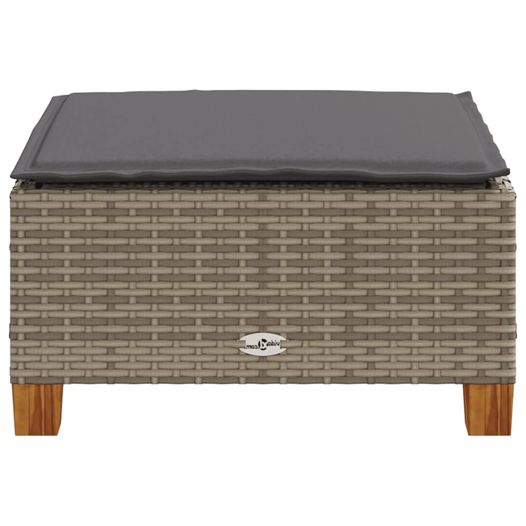 8721012311541_g_en_hd_3 vidaXL Garden Stool with Cushion Grey 63.5x56x32 cm Poly Rattan - Image 5