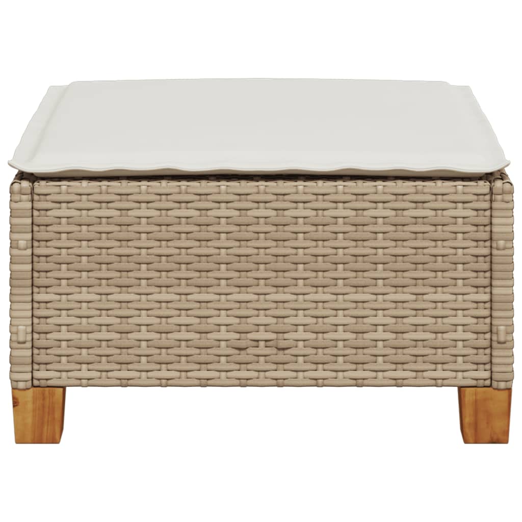8721012311558_g_en_hd_2 vidaXL Garden Stool with Cushion Beige 63.5x56x32 cm Poly Rattan - Image 4