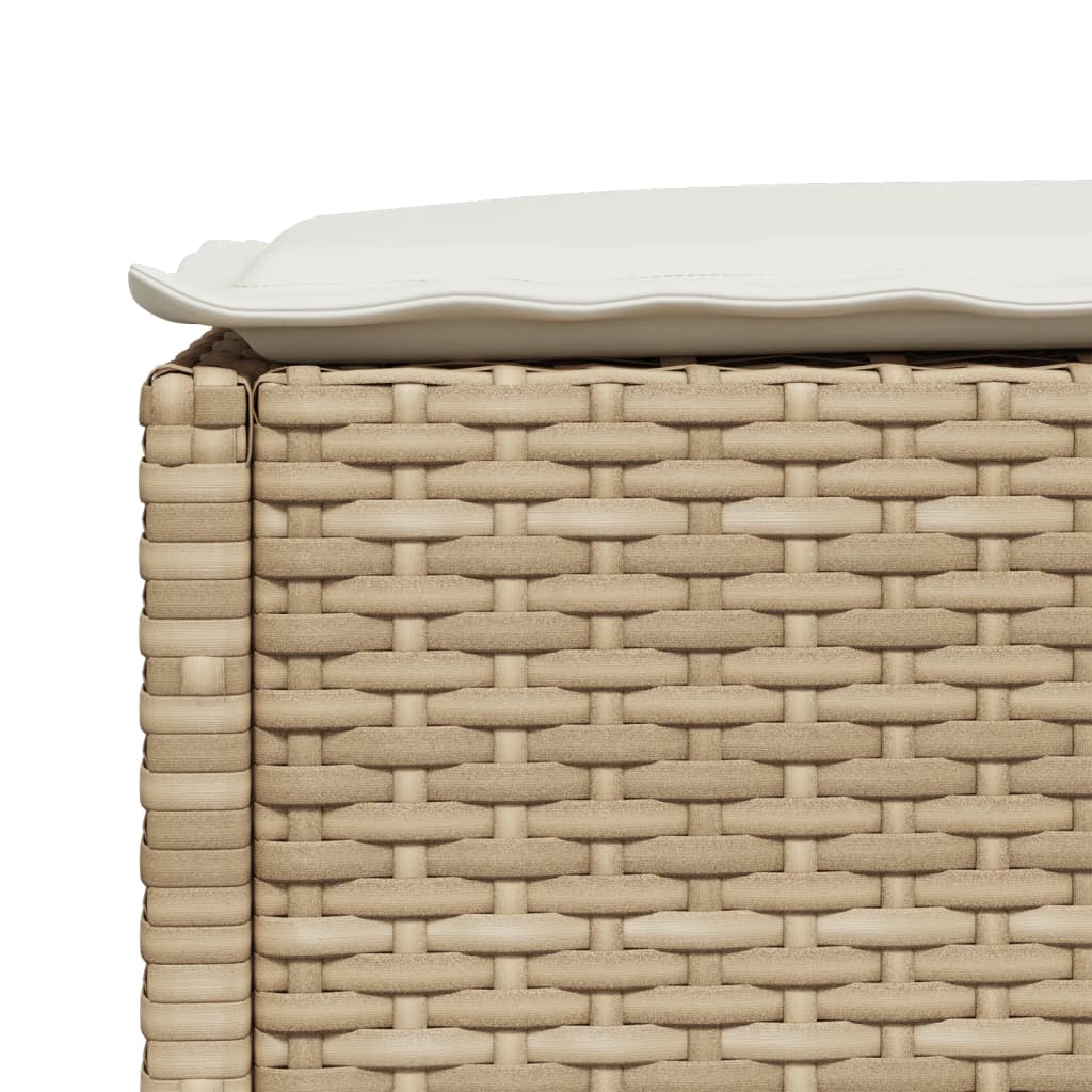 8721012311558_g_en_hd_5 vidaXL Garden Stool with Cushion Beige 63.5x56x32 cm Poly Rattan - Image 7