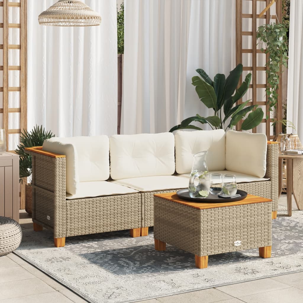 8721012311619_m_en_hd_1 vidaXL Garden Sofa with Cushions 3-Seater Beige Poly Rattan - Image 1