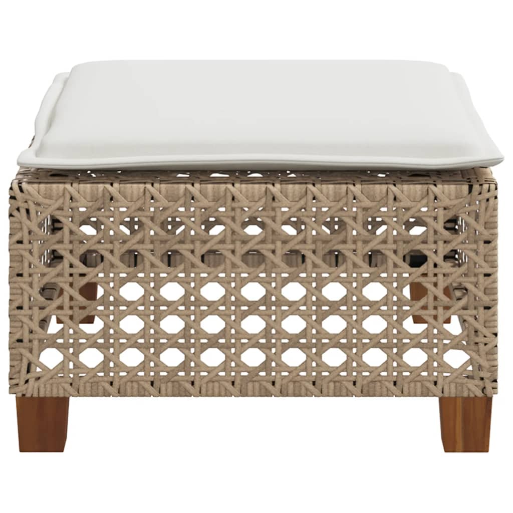 8721012311763_g_en_hd_3 vidaXL Garden Stool with Cushion Beige 63.5x56x32 cm Poly Rattan - Image 5