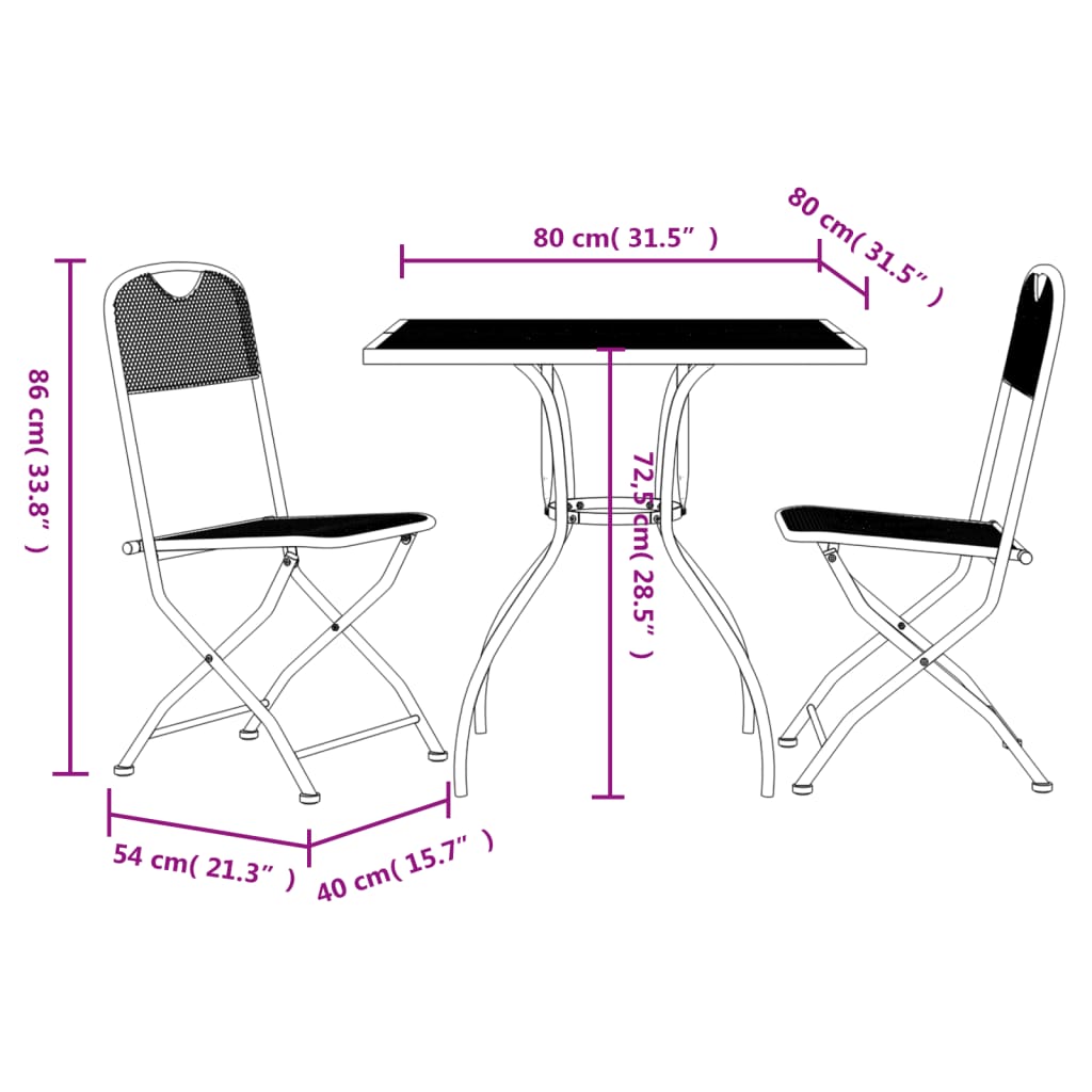 8721012312418_g_en_hd_7 vidaXL 3 Piece Garden Dining Set Anthracite Metal Mesh - Image 9