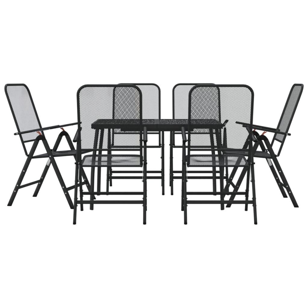 8721012312531_a_en_hd_1 vidaXL 7 Piece Garden Dining Set Anthracite Metal Mesh - Image 2