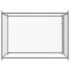 vidaXL Dog Cage with Door Grey 2x2x1.5 m Galvanised Steel - Image 5