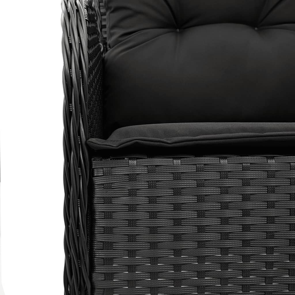 8721012316010_g_en_hd_3 vidaXL 5 Piece Garden Dining Set with Cushions Black Poly Rattan - Image 5