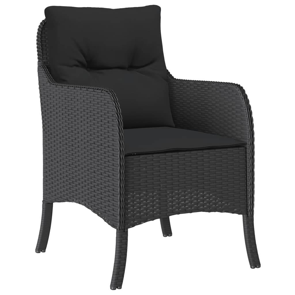 8721012316560_g_en_hd_1 vidaXL 5 Piece Garden Dining Set with Cushions Black Poly Rattan - Image 3