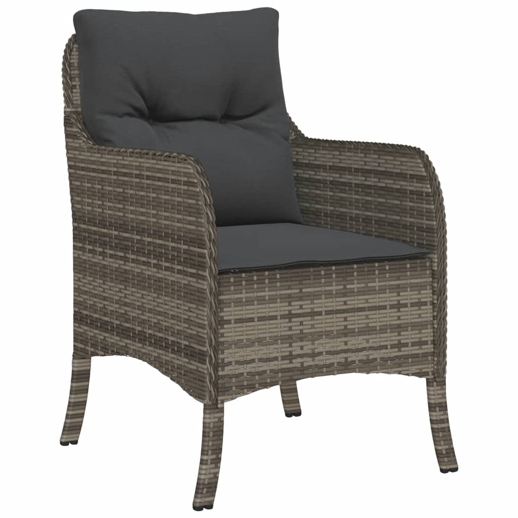 8721012316812_g_en_hd_1 vidaXL 3 Piece Garden Dining Set with Cushions Grey Poly Rattan - Image 3