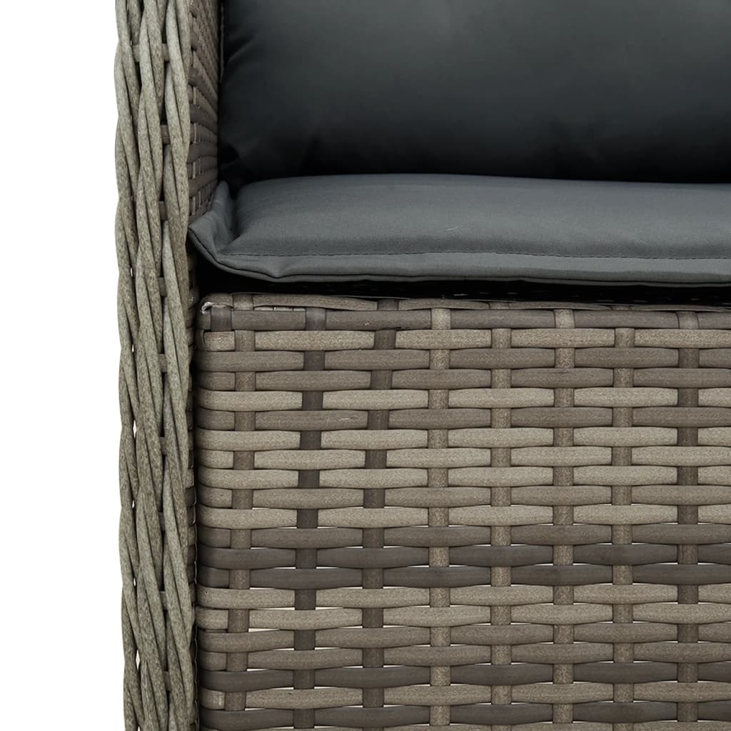 8721012316911_g_en_hd_3 vidaXL 5 Piece Garden Dining Set with Cushions Grey Poly Rattan - Image 5