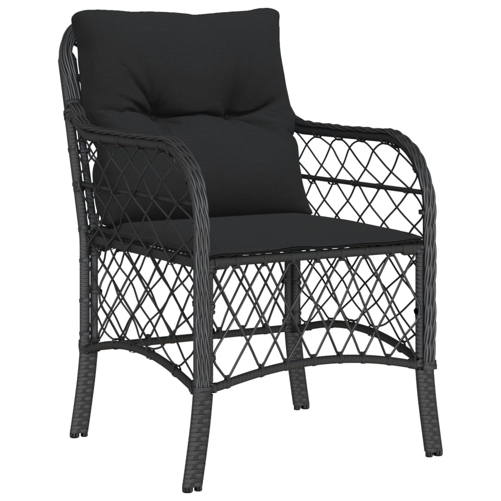 8721012317598_g_en_hd_1 vidaXL 5 Piece Garden Dining Set with Cushions Black Poly Rattan - Image 3