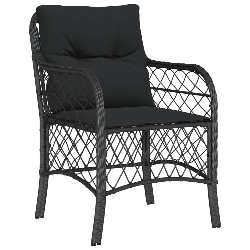 8721012317611_g_en_hd_1 vidaXL 7 Piece Garden Dining Set with Cushions Black Poly Rattan - Image 3