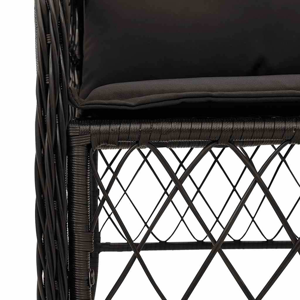 8721012317789_g_en_hd_4 vidaXL 7 Piece Garden Dining Set with Cushions Black Poly Rattan - Image 6