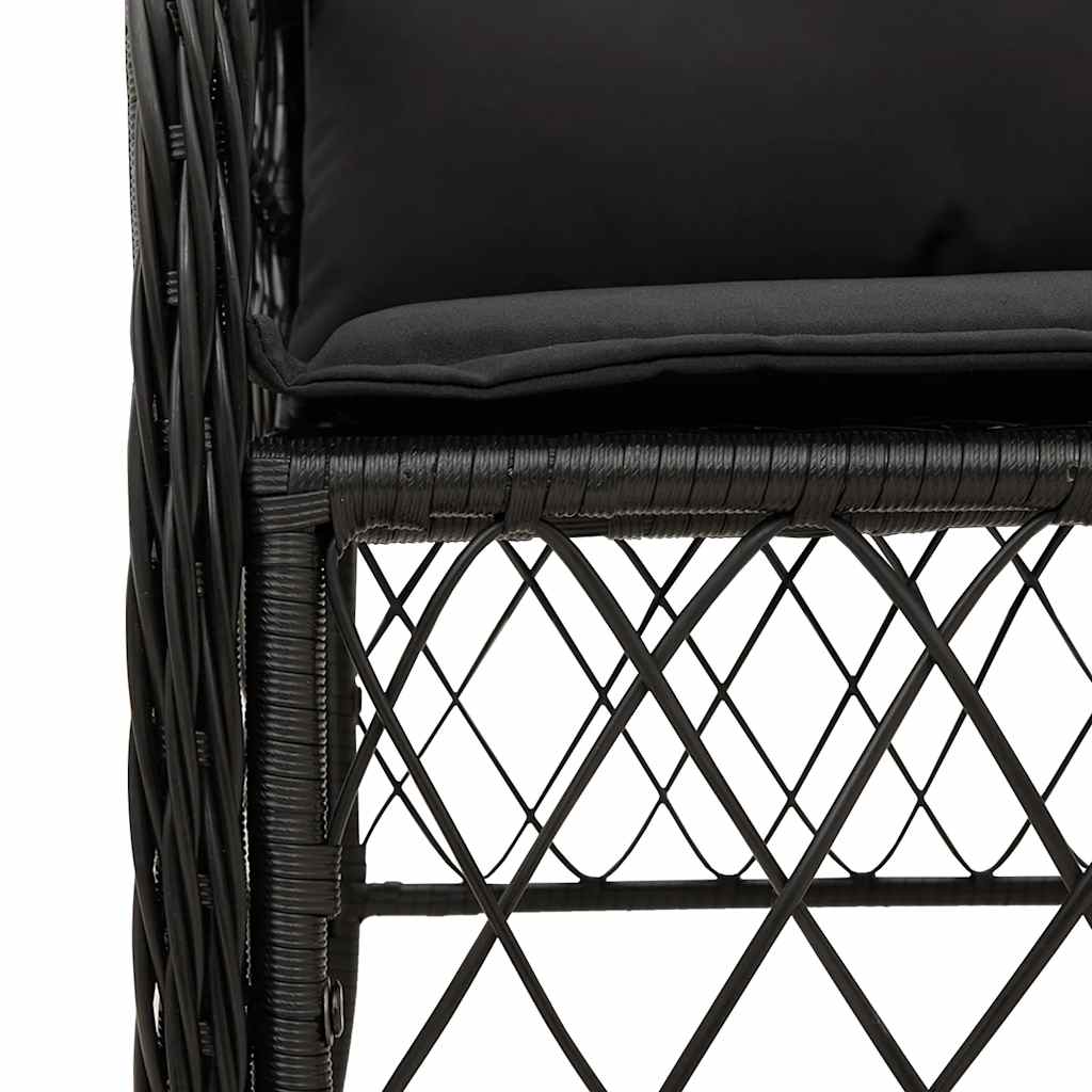 8721012318335_g_en_hd_3 vidaXL 7 Piece Garden Dining Set with Cushions Black Poly Rattan - Image 5