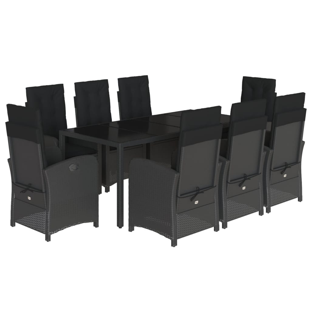 8721012319431_a_en_hd_1 vidaXL 9 Piece Garden Dining Set with Cushions Black Poly Rattan - Image 2