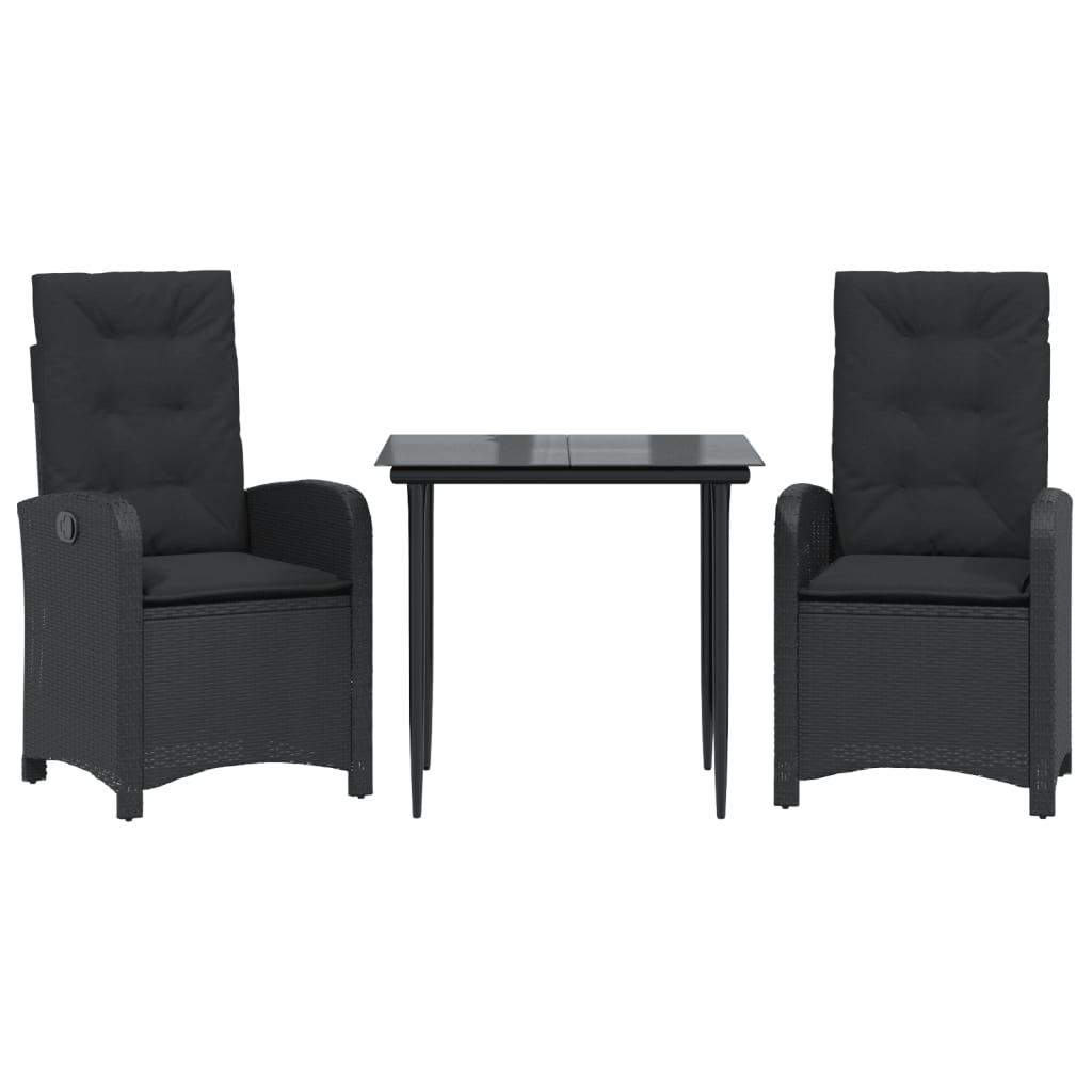 8721012320437_a_en_hd_1 vidaXL 3 Piece Garden Dining Set with Cushions Black Poly Rattan - Image 2