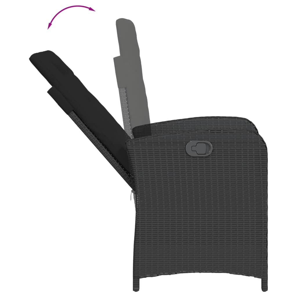 8721012320499_g_en_hd_4 vidaXL 7 Piece Garden Dining Set with Cushions Black Poly Rattan - Image 6