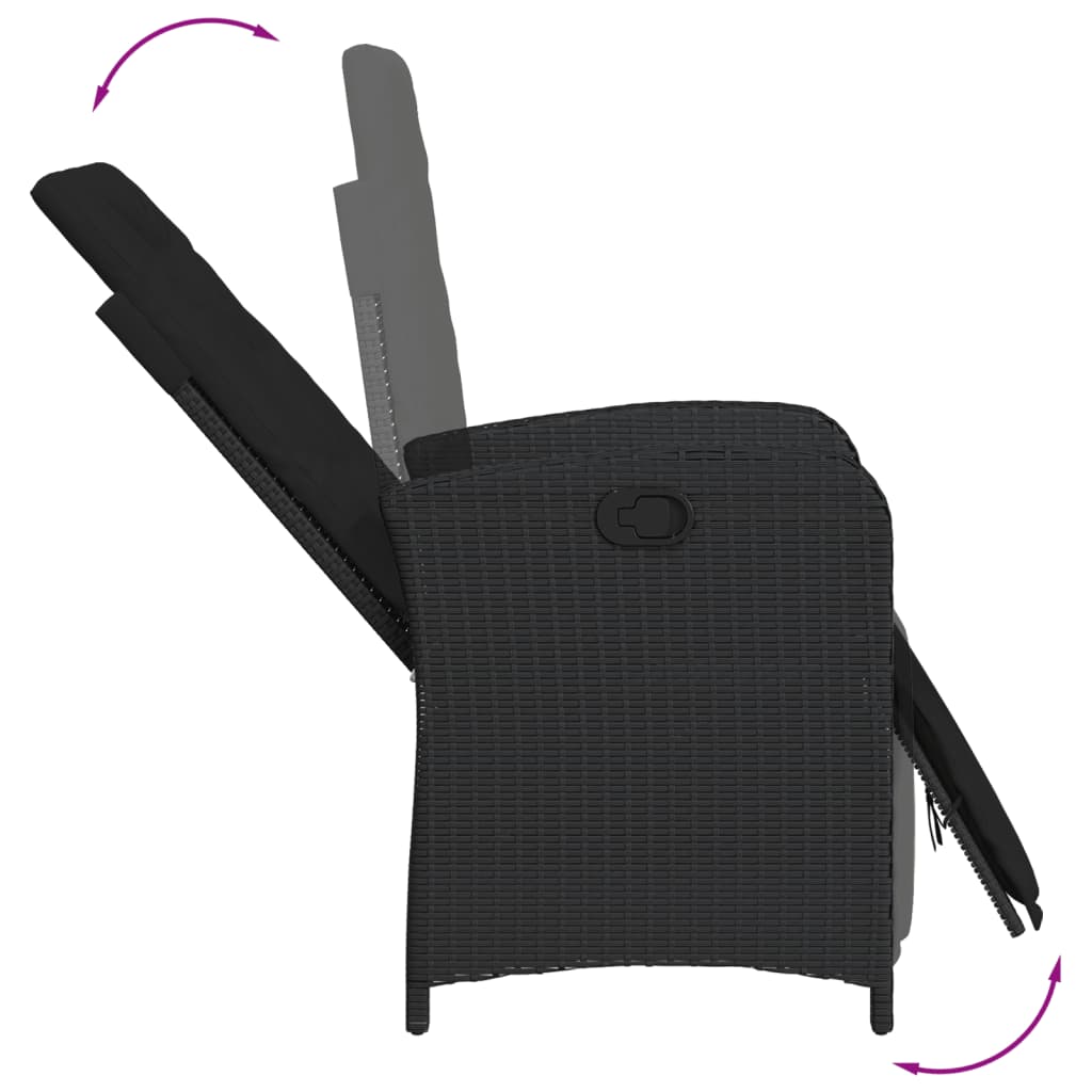 8721012320499_g_en_hd_5 vidaXL 7 Piece Garden Dining Set with Cushions Black Poly Rattan - Image 7