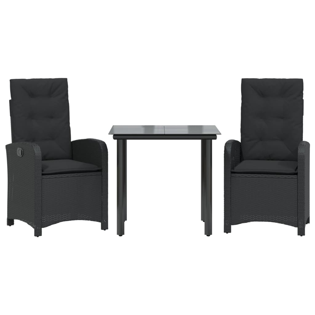 8721012320536_a_en_hd_1 vidaXL 3 Piece Garden Dining Set with Cushions Black Poly Rattan - Image 2