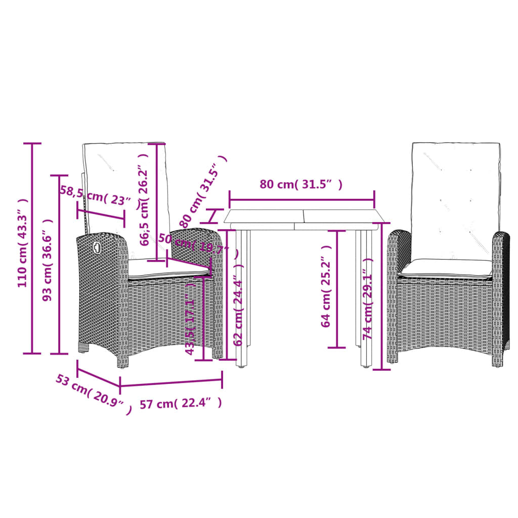 8721012320536_g_en_hd_7 vidaXL 3 Piece Garden Dining Set with Cushions Black Poly Rattan - Image 9