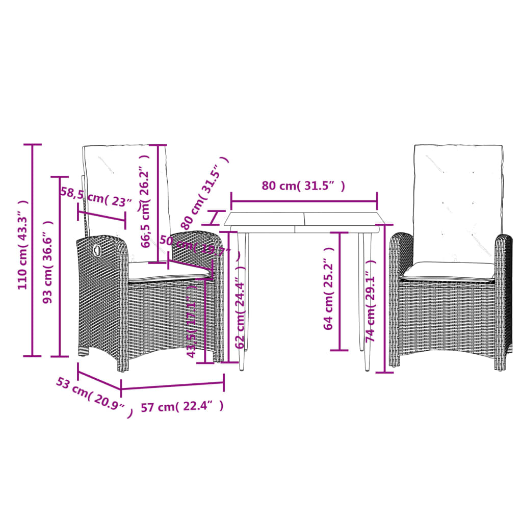 8721012321038_g_en_hd_7 vidaXL 3 Piece Garden Dining Set with Cushions Beige Poly Rattan - Image 9