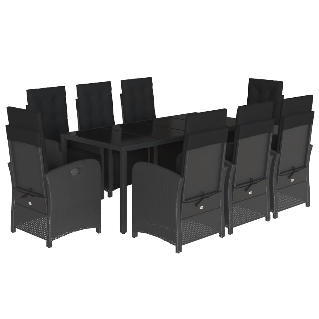 8721012321946_a_en_hd_1 vidaXL 9 Piece Garden Dining Set with Cushions Black Poly Rattan - Image 2