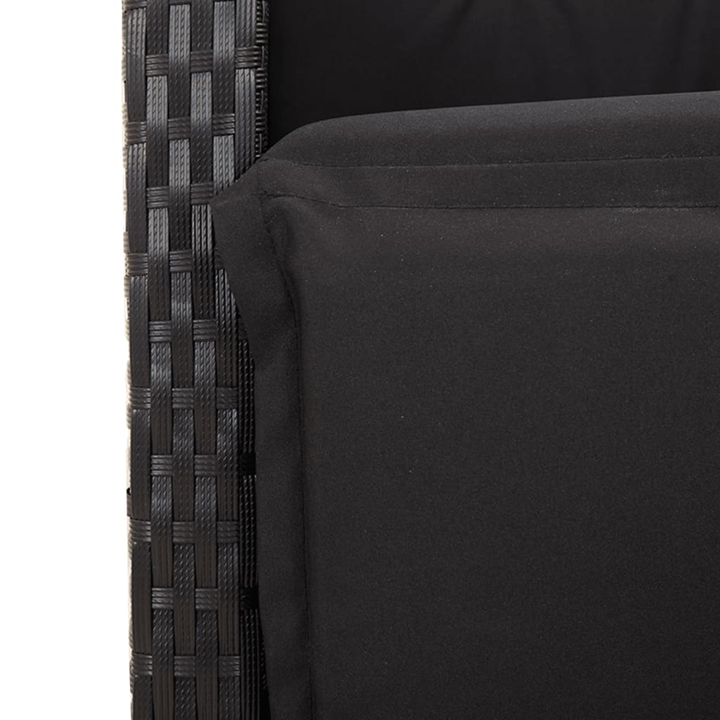 8721012322110_g_en_hd_4 vidaXL 7 Piece Garden Dining Set with Cushions Black Poly Rattan - Image 6