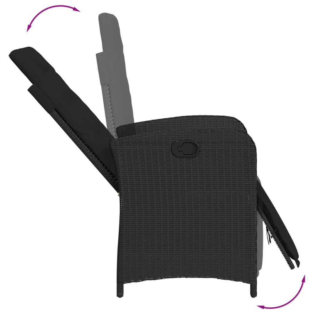 8721012322707_g_en_hd_3 vidaXL 5 Piece Garden Dining Set with Cushions Black Poly Rattan - Image 5