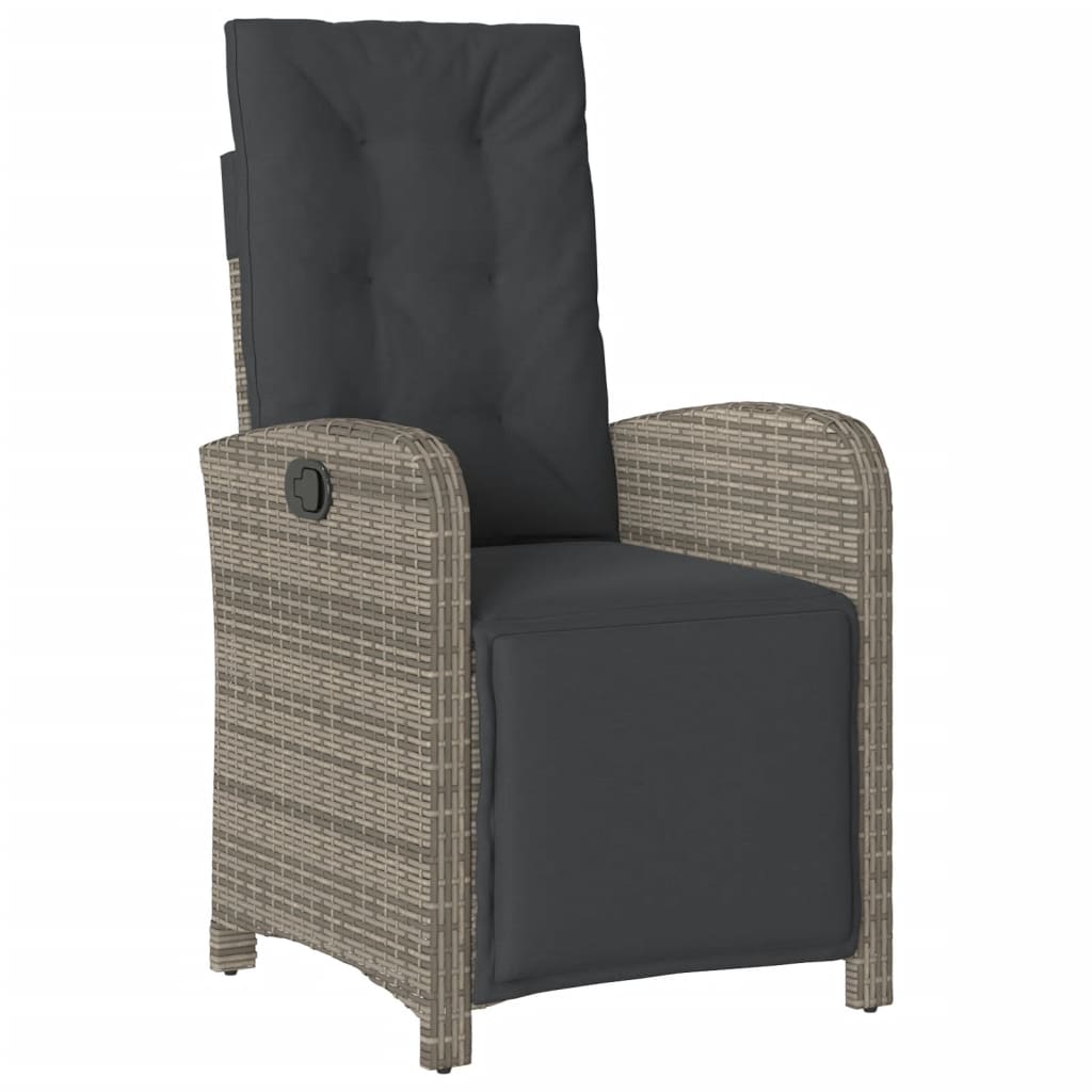 8721012322899_g_en_hd_1 vidaXL 3 Piece Bistro Set with Cushions Grey Poly Rattan - Image 3