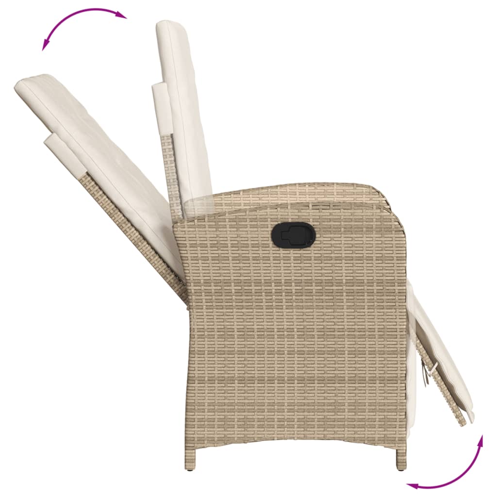8721012323032_g_en_hd_3 vidaXL 3 Piece Bistro Set with Cushions Beige Poly Rattan - Image 5