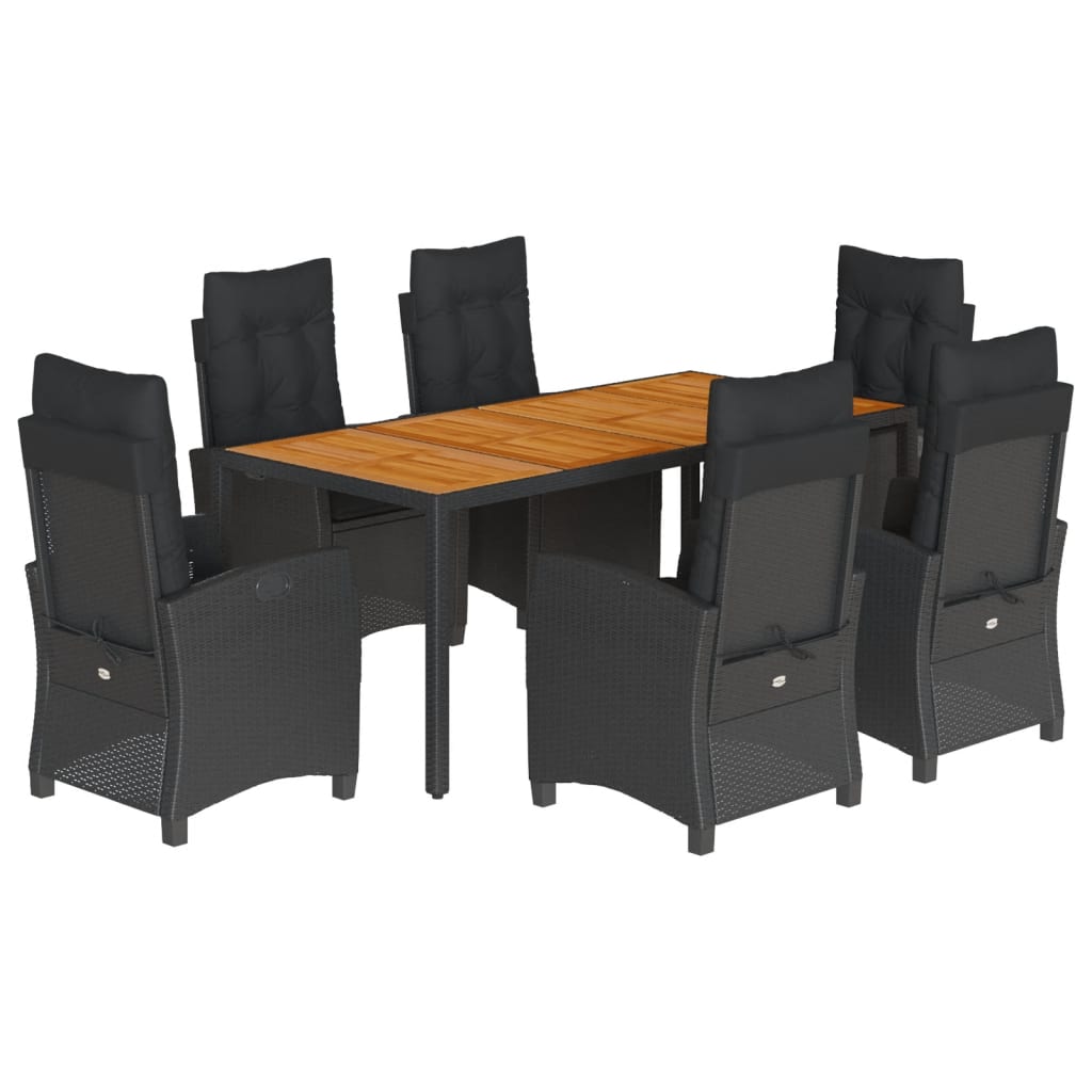 8721012324015_a_en_hd_1 vidaXL 7 Piece Garden Dining Set with Cushions Black Poly Rattan - Image 2