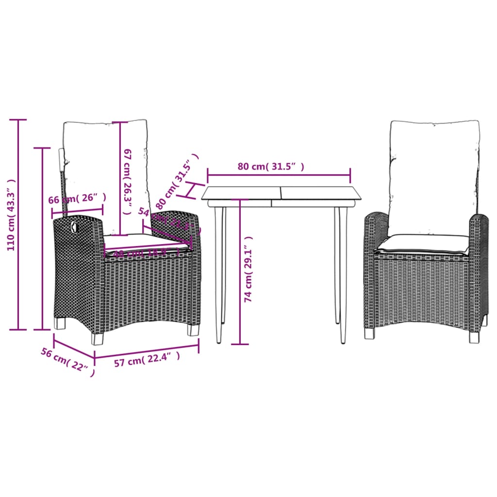 8721012324756_g_en_hd_7 vidaXL 3 Piece Garden Dining Set with Cushions Black Poly Rattan - Image 9