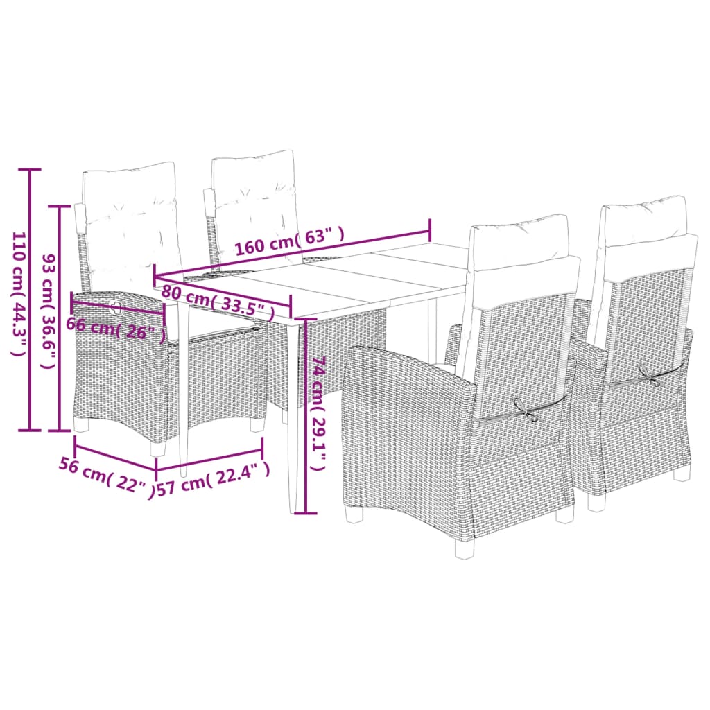 8721012324794_g_en_hd_7 vidaXL 5 Piece Garden Dining Set with Cushions Black Poly Rattan - Image 9