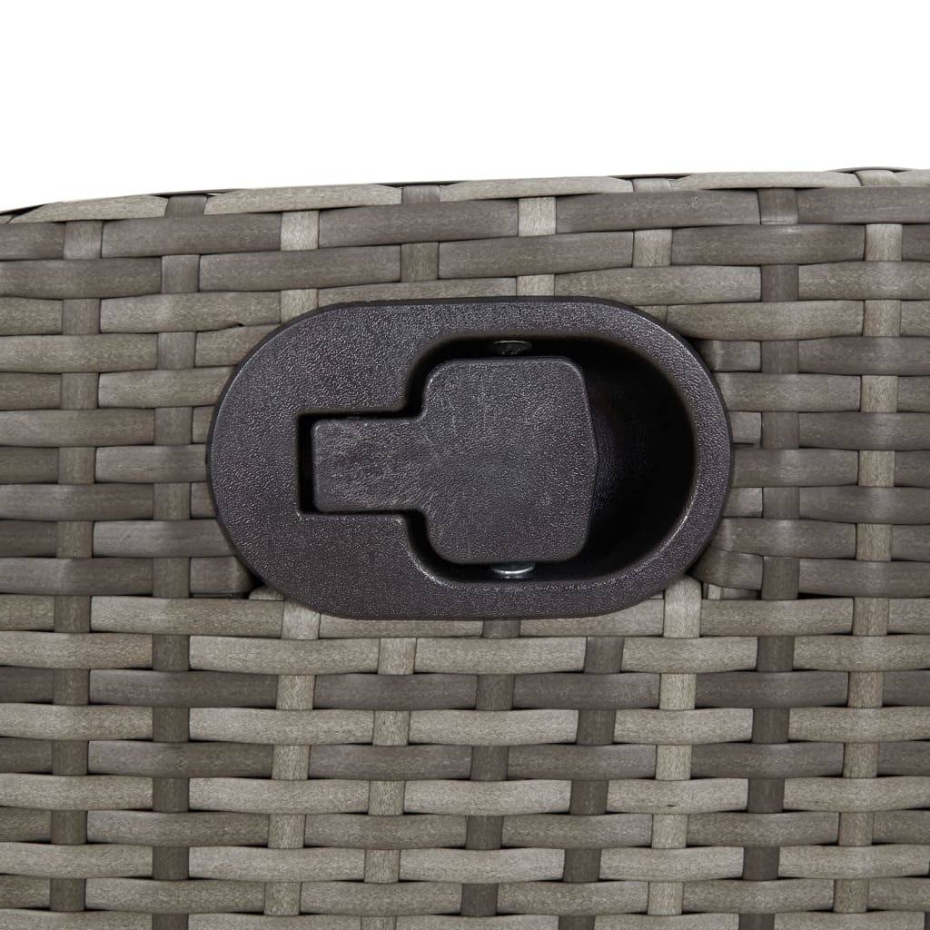 8721012327245_g_en_hd_5 vidaXL 5 Piece Garden Dining Set with Cushions Grey Poly Rattan - Image 7