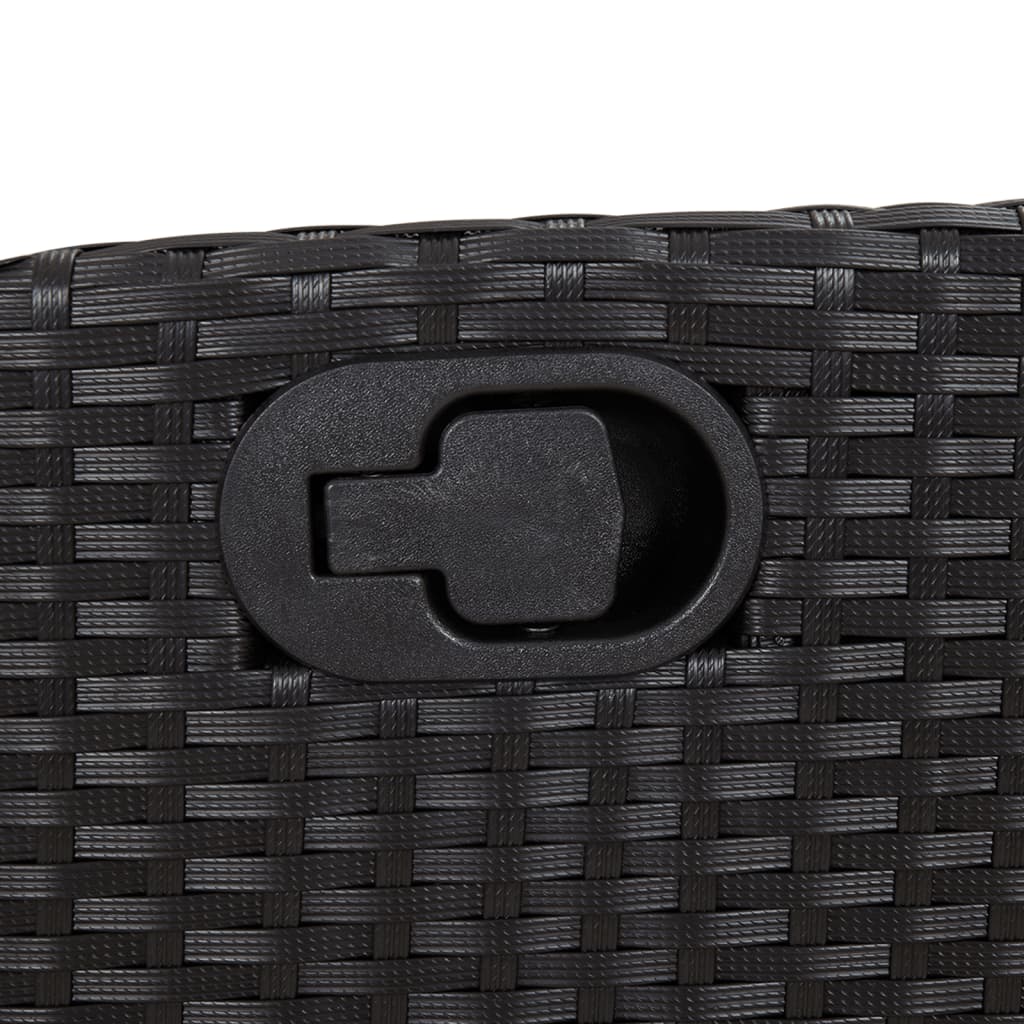 8721012328013_g_en_hd_3 vidaXL 5 Piece Garden Dining Set with Cushions Black Poly Rattan - Image 5