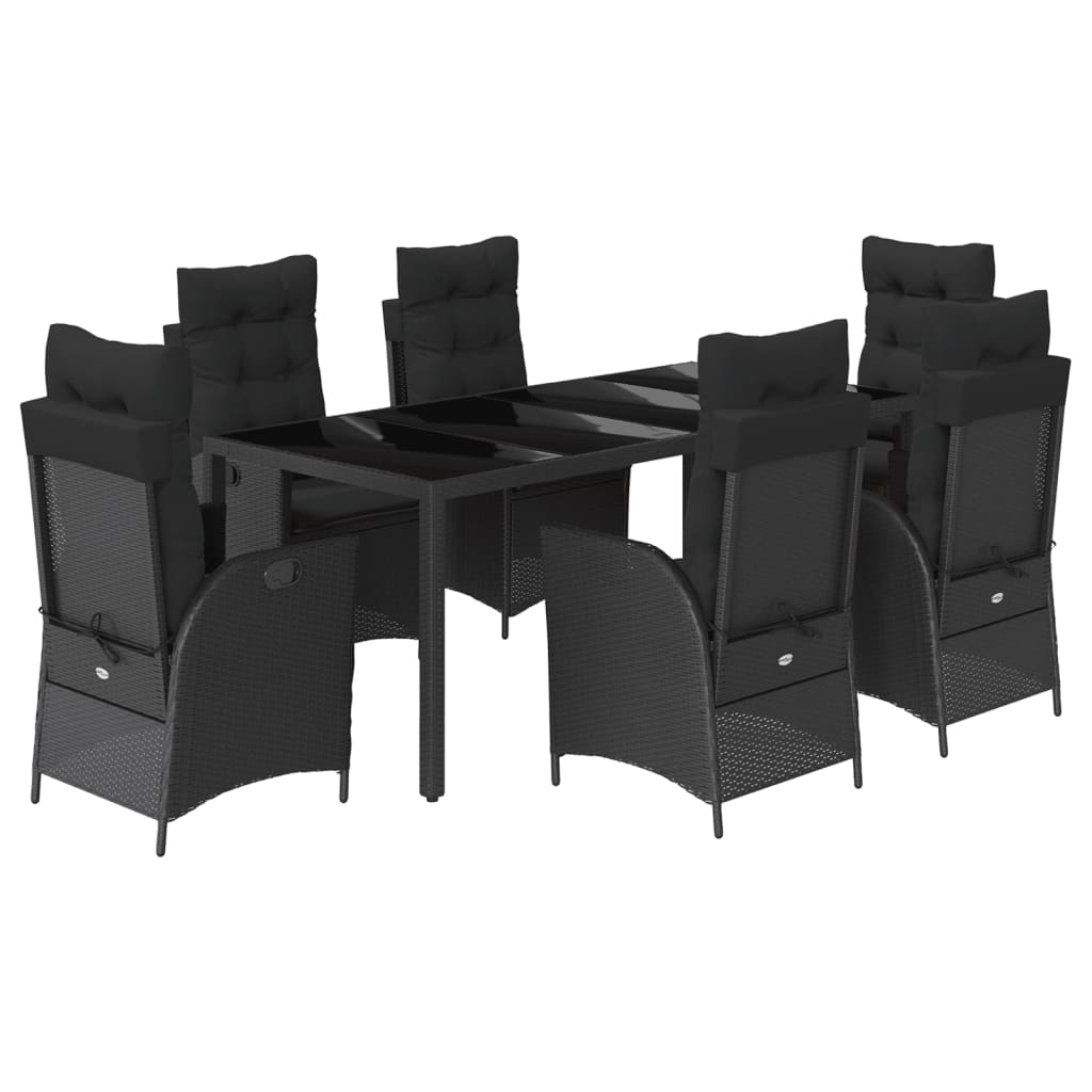 8721012328068_a_en_hd_1 vidaXL 7 Piece Garden Dining Set with Cushions Black Poly Rattan - Image 2