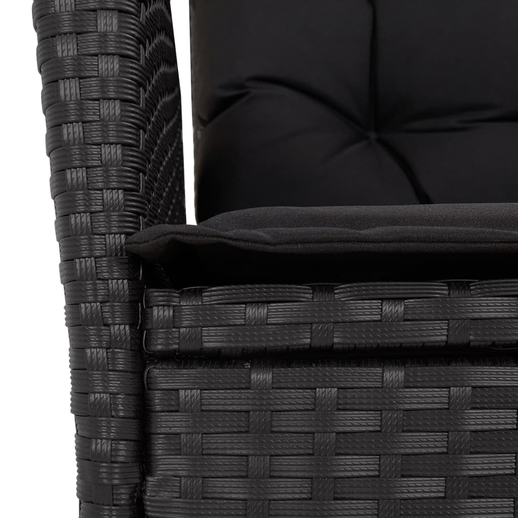 8721012328068_g_en_hd_4 vidaXL 7 Piece Garden Dining Set with Cushions Black Poly Rattan - Image 6