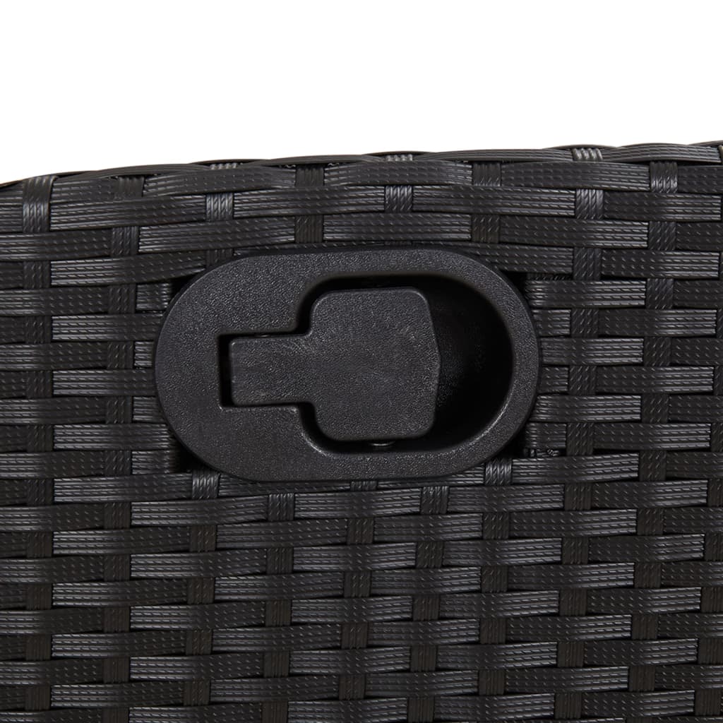 8721012329119_g_en_hd_3 vidaXL 5 Piece Garden Dining Set with Cushions Black Poly Rattan - Image 5