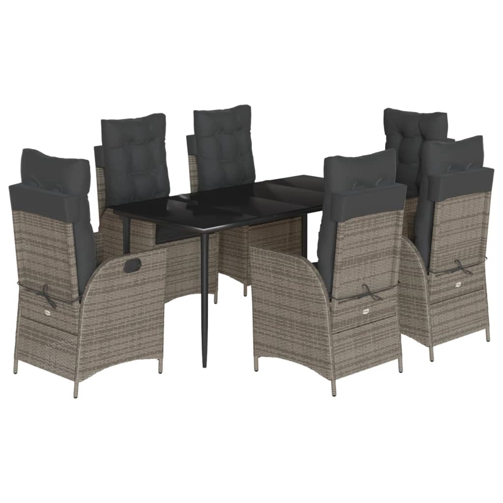 8721012329522_a_en_hd_1 vidaXL 7 Piece Garden Dining Set with Cushions Grey Poly Rattan - Image 2