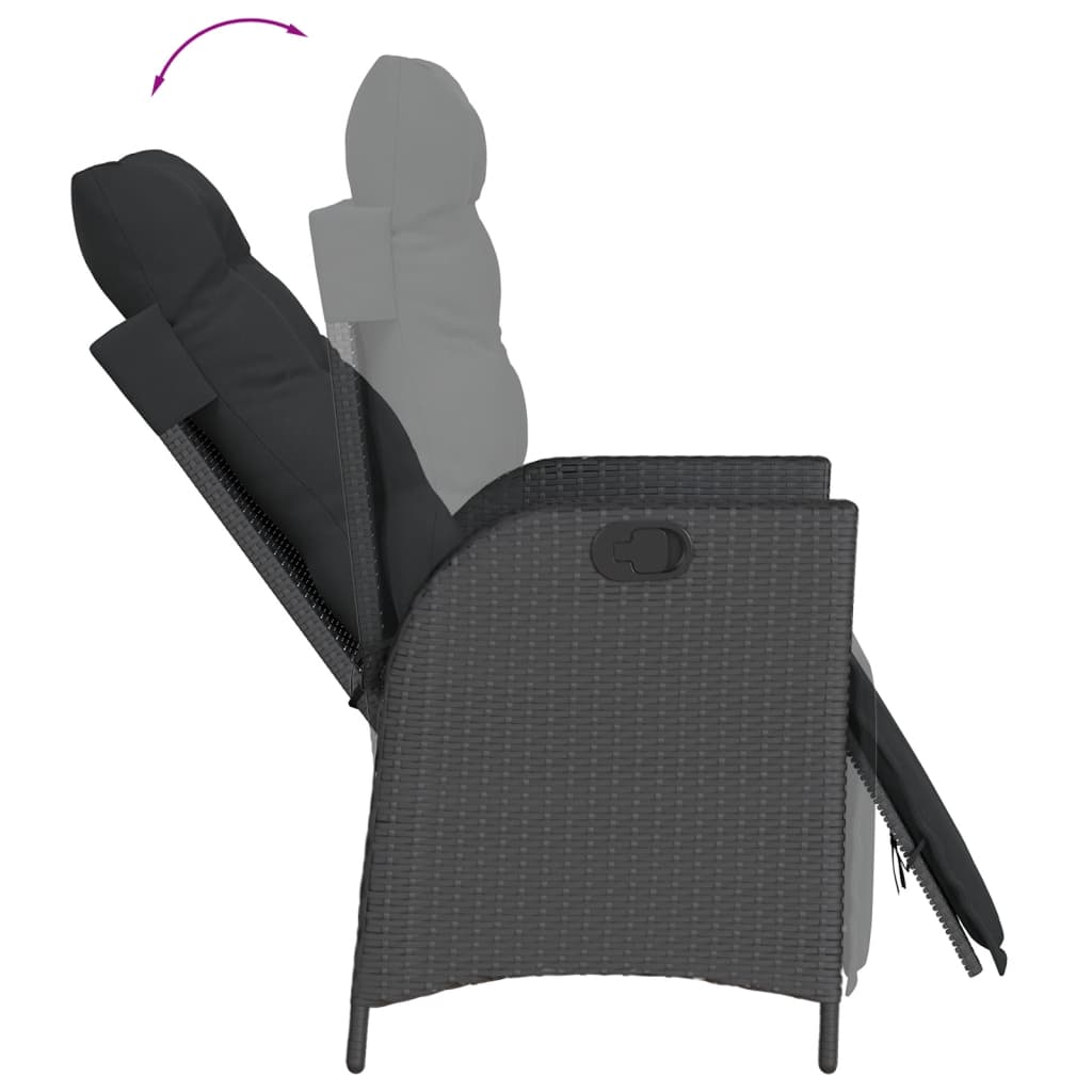 8721012330559_g_en_hd_3 vidaXL 5 Piece Garden Dining Set with Cushions Black Poly Rattan - Image 5
