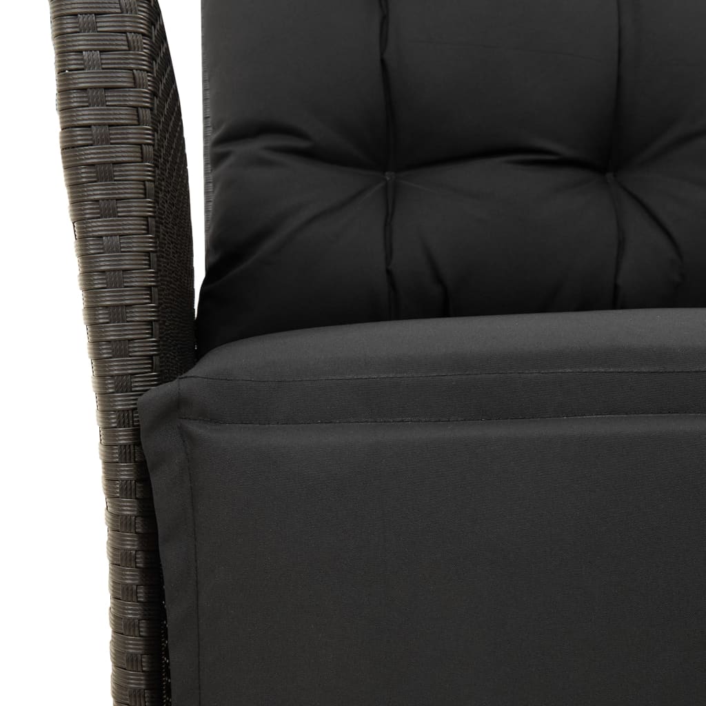 8721012330559_g_en_hd_4 vidaXL 5 Piece Garden Dining Set with Cushions Black Poly Rattan - Image 6