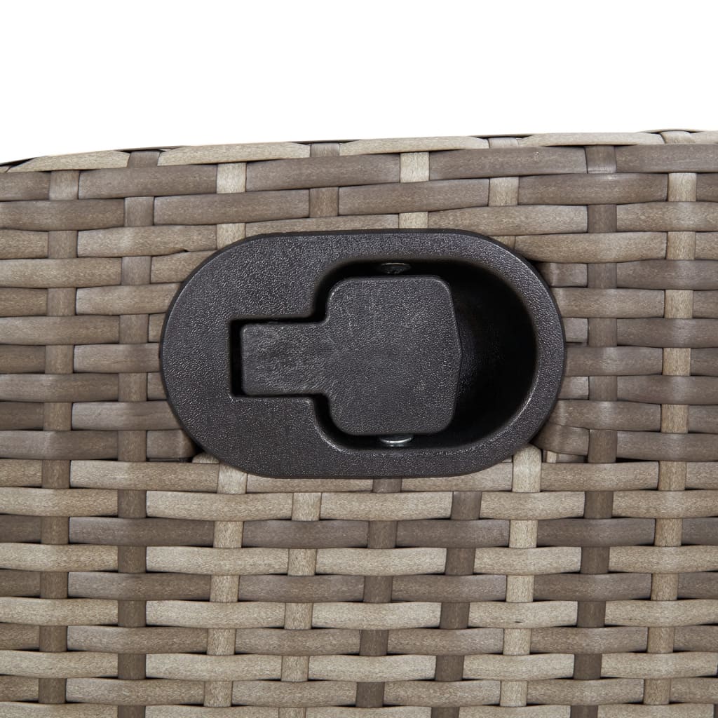 8721012330641_g_en_hd_5 vidaXL 9 Piece Garden Dining Set with Cushions Grey Poly Rattan - Image 7