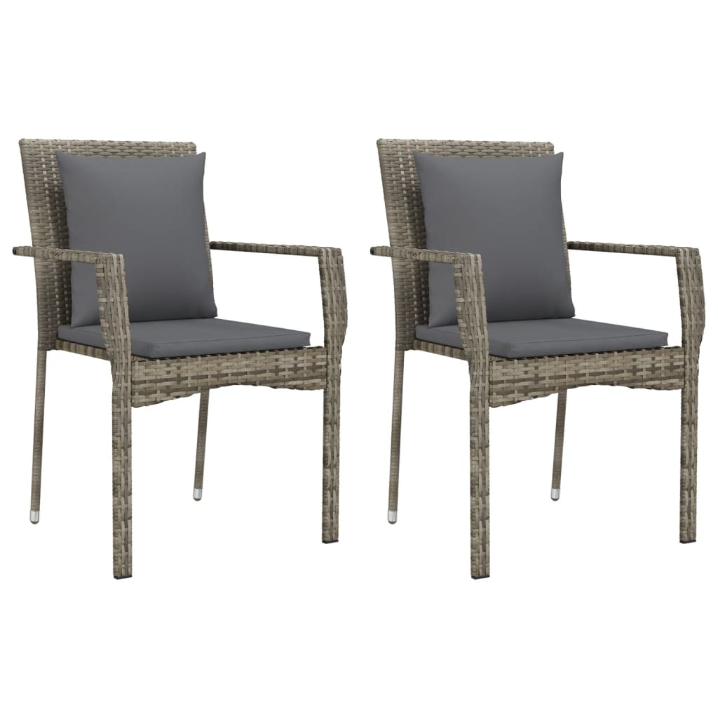 8721012332263_g_en_hd_1 vidaXL 9 Piece Garden Dining Set with Cushions Grey Poly Rattan - Image 3