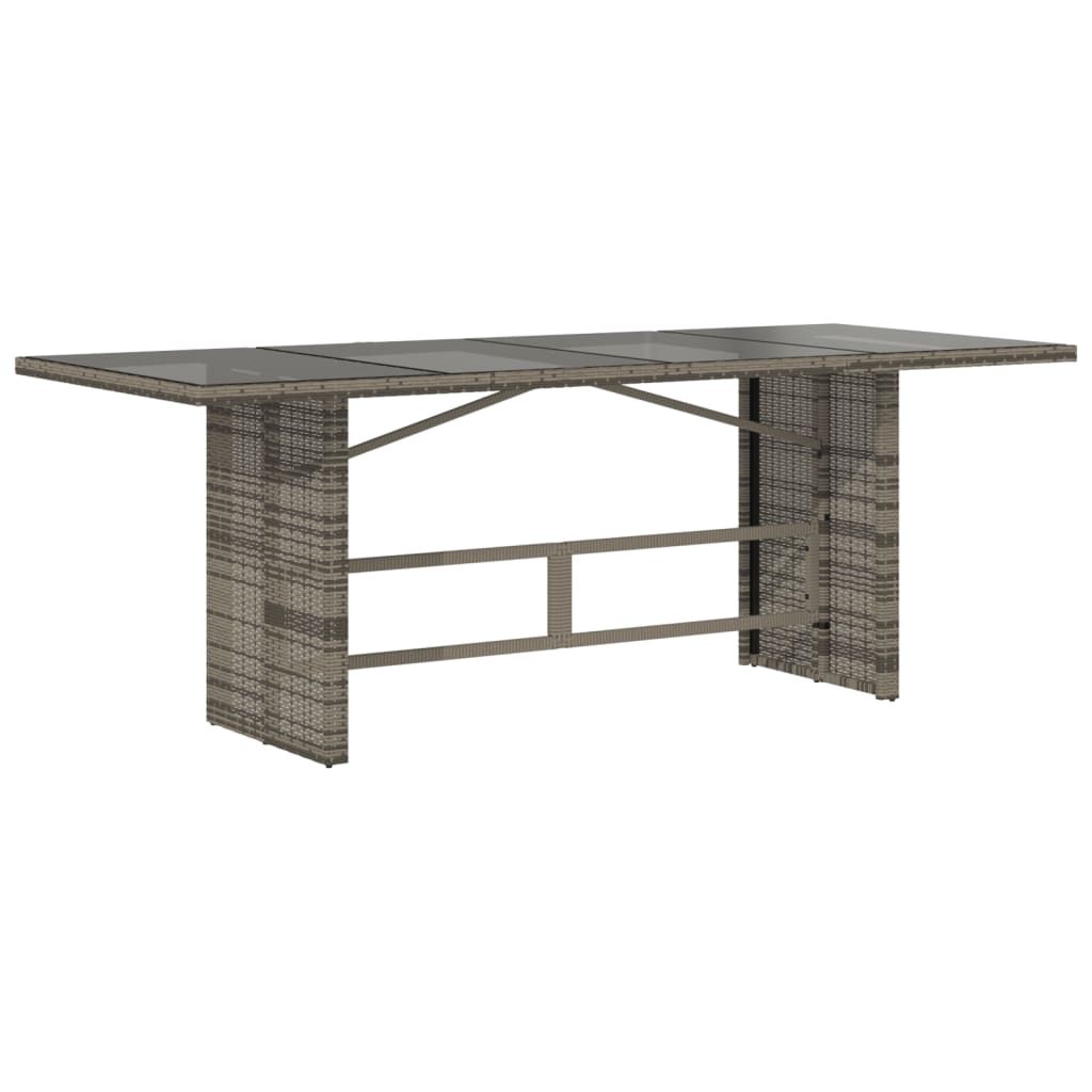 8721012332263_g_en_hd_2 vidaXL 9 Piece Garden Dining Set with Cushions Grey Poly Rattan - Image 4
