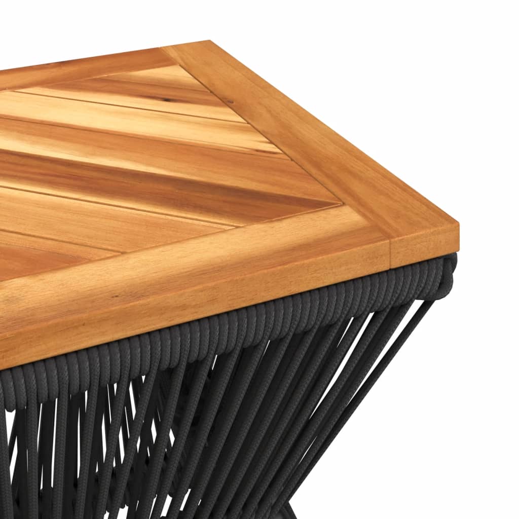 8721012333147_g_en_hd_7 vidaXL Coffee Table with Wire Base Black 38x38x38 cm Solid Wood Acacia - Image 9