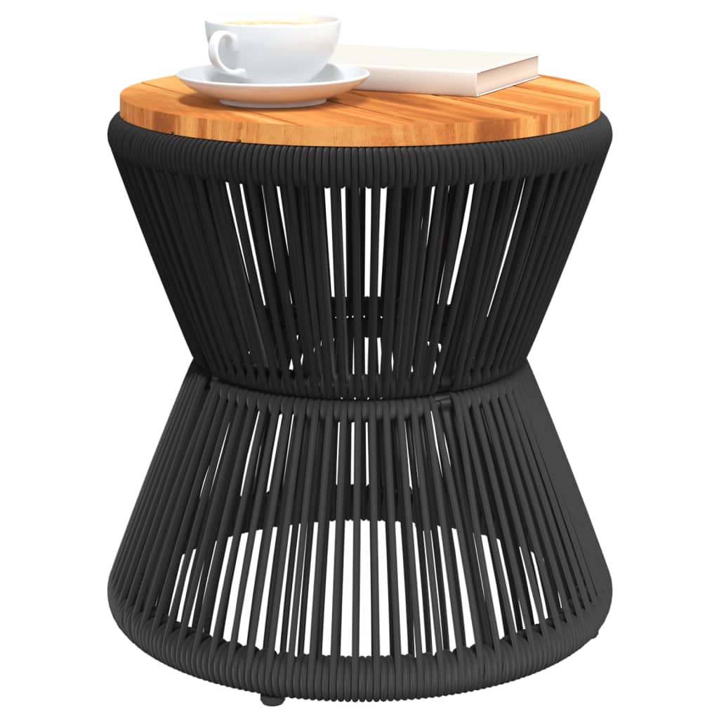 8721012333154_g_en_hd_2 vidaXL Coffee Table with Wire Base Black Ø 45x44 cm Solid Wood Acacia - Image 4