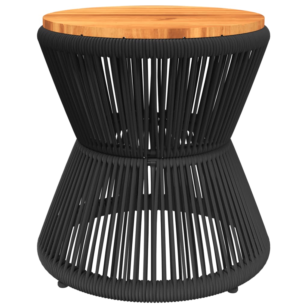 8721012333154_g_en_hd_4 vidaXL Coffee Table with Wire Base Black Ø 45x44 cm Solid Wood Acacia - Image 6