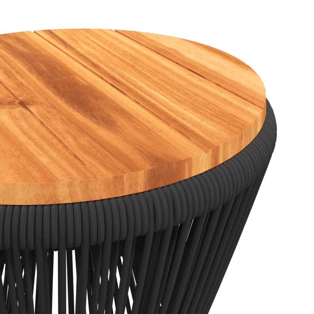 8721012333154_g_en_hd_7 vidaXL Coffee Table with Wire Base Black Ø 45x44 cm Solid Wood Acacia - Image 9