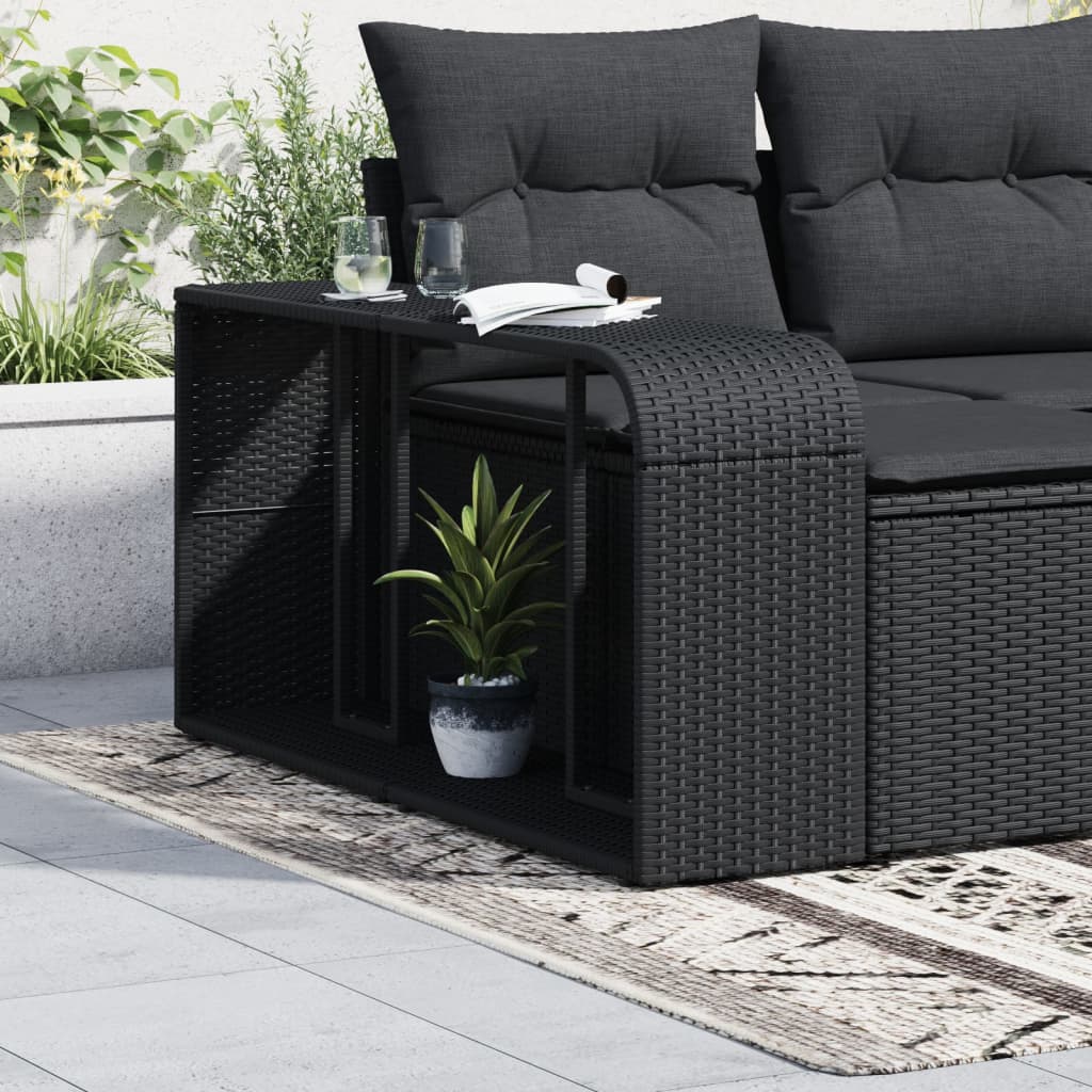 8721012333666_g_en_hd_1 vidaXL Storage Shelves 2 pcs Black Poly Rattan - Image 3