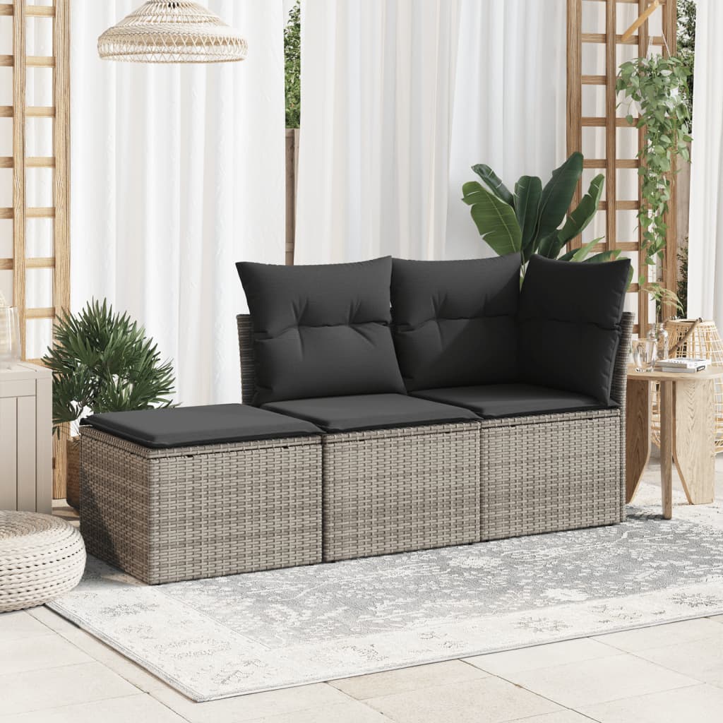 8721012335028_g_en_hd_1 vidaXL Garden Stool with Cushion Grey 55x55x37 cm Poly Rattan - Image 3